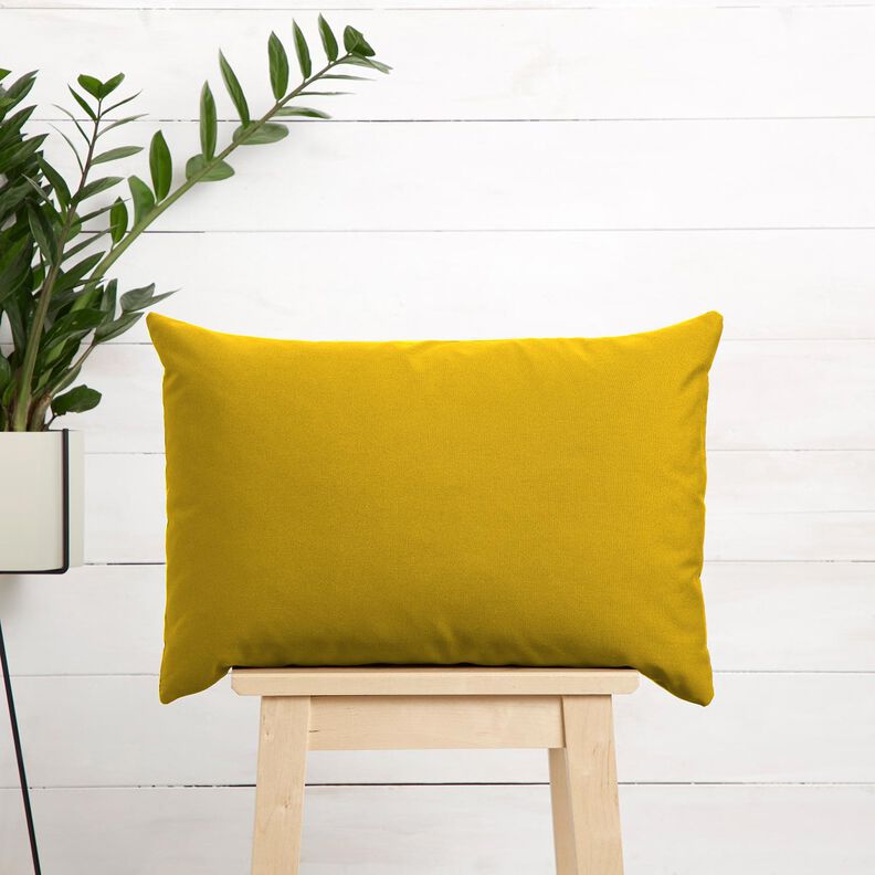 pure heavy linen Plain – sunglow,  image number 6