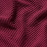 Plain Ribbed Jersey – burgundy,  thumbnail number 2
