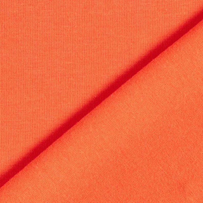 Plain Medium Cotton Jersey – orange,  image number 3