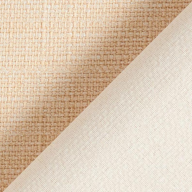 Upholstery Fabric Plain Woven Fabric – vanilla yellow,  image number 3
