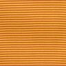 Tubular ribbing for cuffs narrow rings – terracotta/yellow,  thumbnail number 1