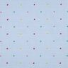 Fine Cotton Batiste Dobby and Stripes | Poppy Fabrics – light blue/white,  thumbnail number 1