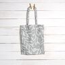 Decor Fabric Canvas Blurred Leaves – misty grey/grey,  thumbnail number 6