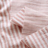 Double Gauze/Muslin Doubleface stripes – dusky pink/white,  thumbnail number 3