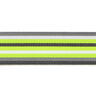 Neon Bag Strap Webbing [ 40 mm ] – neon yellow/grey,  thumbnail number 3