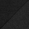Super soft rib knit plain – black,  thumbnail number 4