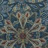 Decor Fabric Tapestry Fabric mandala flowers – black/blue,  thumbnail number 6
