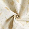 Decor Fabric Jacquard Lurex fir tree – light beige/gold,  thumbnail number 3