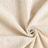 Double Gauze/Muslin Linen Blend Uni  – natural,  thumbnail number 1
