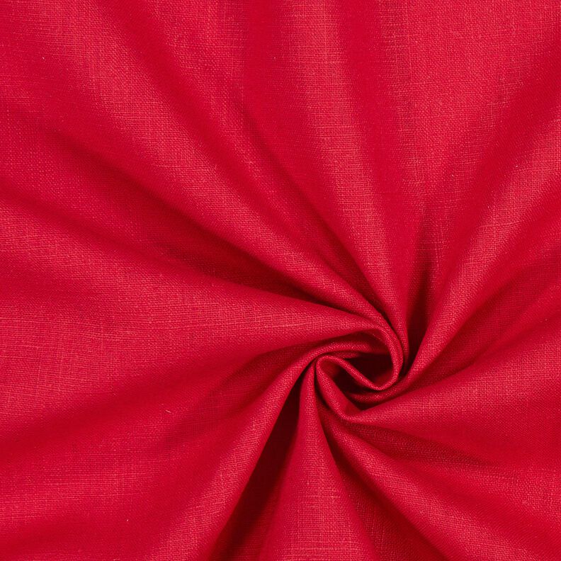 Linen fabric Ramie mix medium – red, image number 1