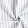 Decor Fabric Half Panama Vertical stripes – light grey/white,  thumbnail number 3