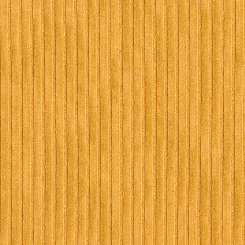 Plain ribbed knit – curry yellow,  image number 1