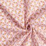 Cotton Cretonne geometric shapes – white/curry yellow,  thumbnail number 3