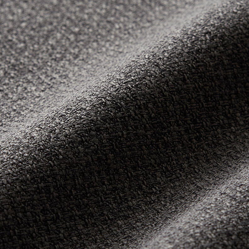 Upholstery Fabric Woven Texture – dark grey,  image number 2