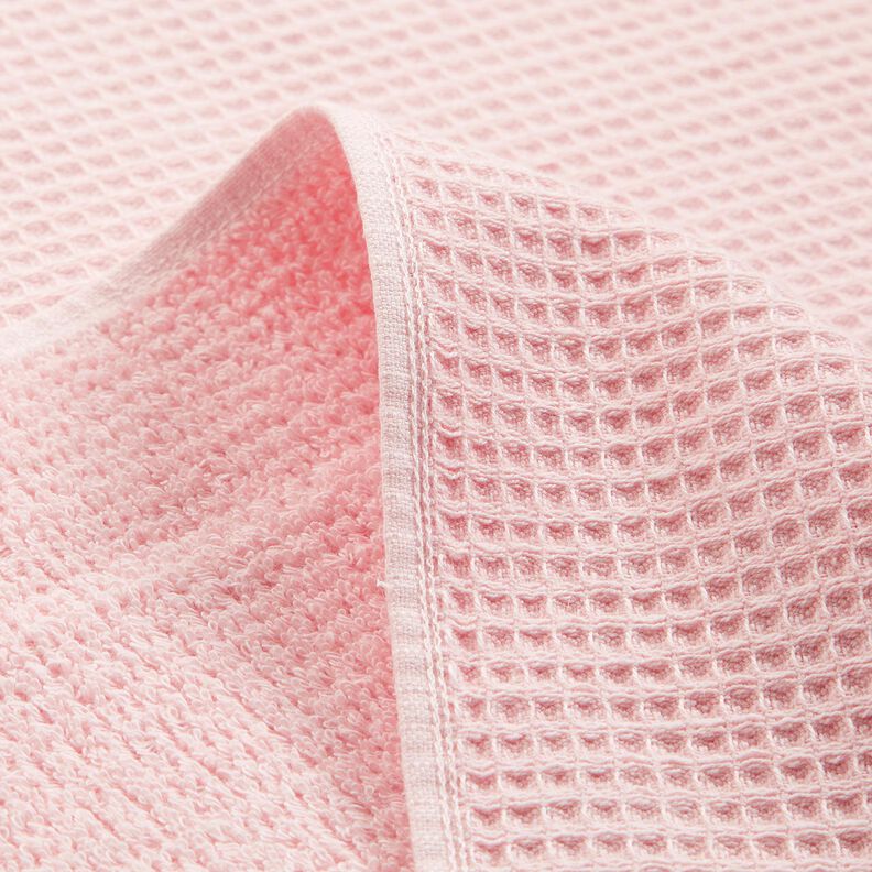 Towelling Fabric/Waffle Piqué Plain – rosé, image number 5
