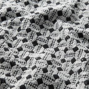 Boxes Coating Fabric – white/black, 