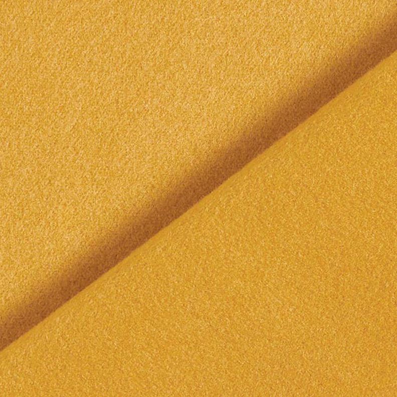 Recycled polyester coat fabric – mustard,  image number 3