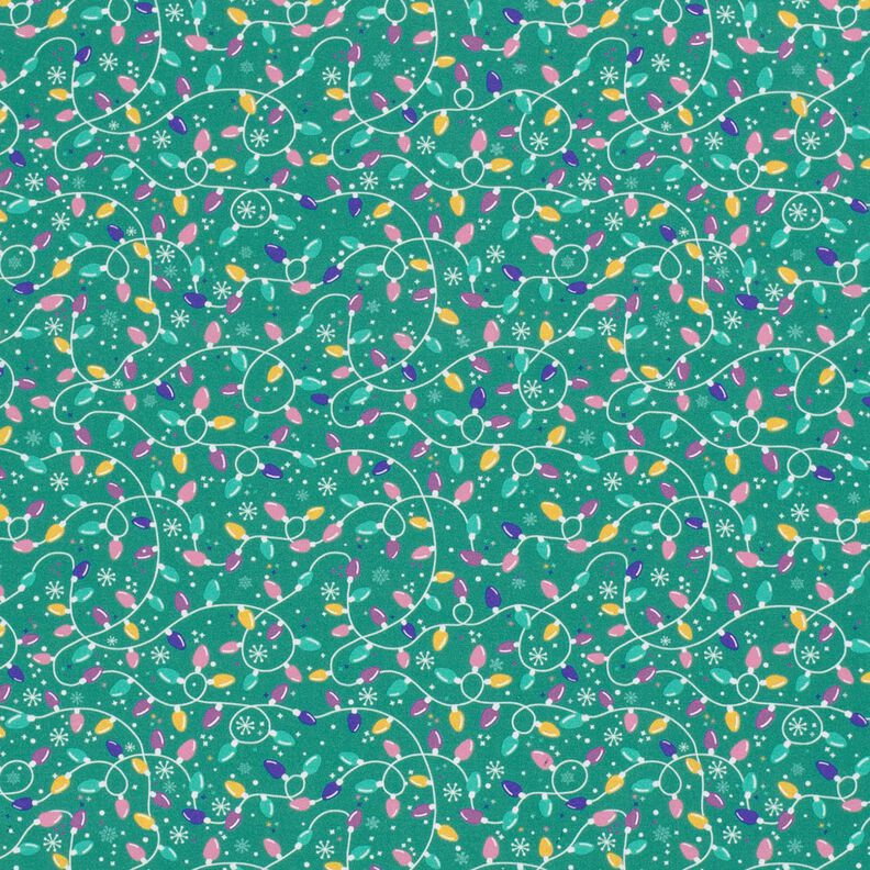 Cotton Poplin string of lights – eucalyptus/lavender, image number 1