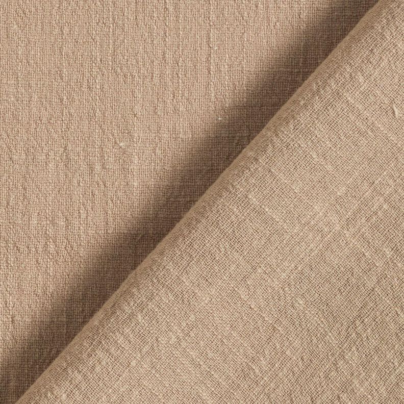 Linen look cotton fabric – dune,  image number 3
