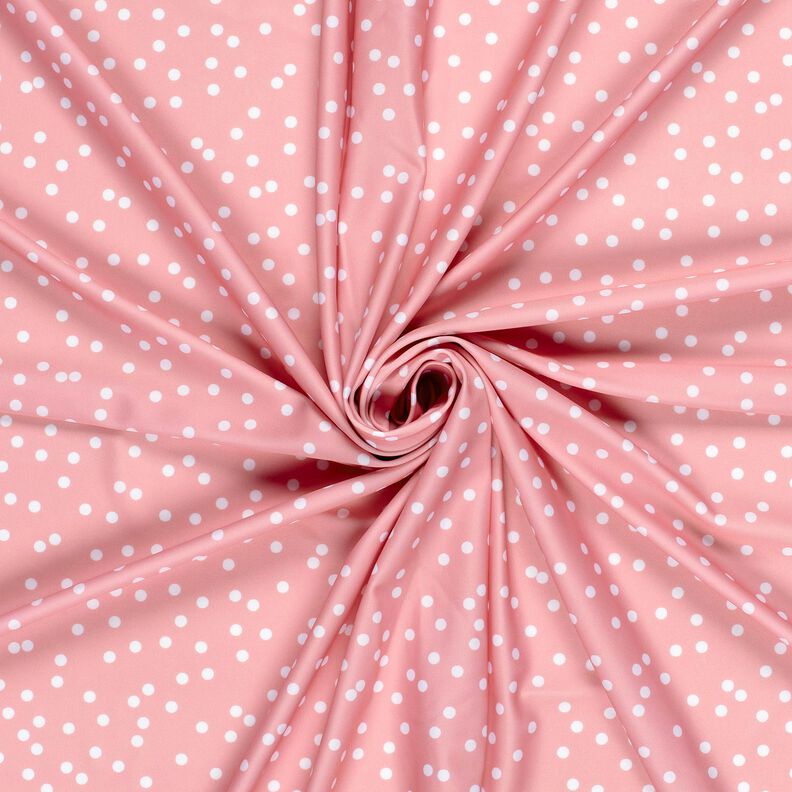 Swimsuit Fabric UPF50 Little Dots – pink/white,  image number 3