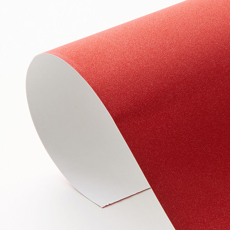 Shimmery vinyl film Din A4 – red,  image number 3