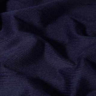 Stretchy Genoa Cord, pre-washed – navy blue, 