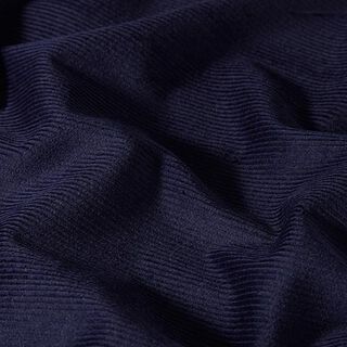 Stretchy Genoa Cord, pre-washed – navy blue, 
