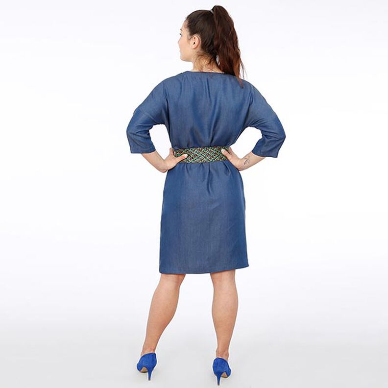 FRAU EDDA Straight-Cut Shirt Dress with Button Placket and Pockets | Studio Schnittreif | XS-XXL,  image number 3
