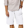 Linen Cotton Blend Plain – white,  thumbnail number 5