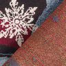Panel Tapestry Fabric Lurex snowman – white,  thumbnail number 4