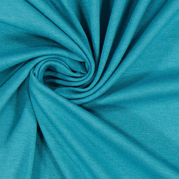Medium Viscose Jersey – turquoise,  image number 2