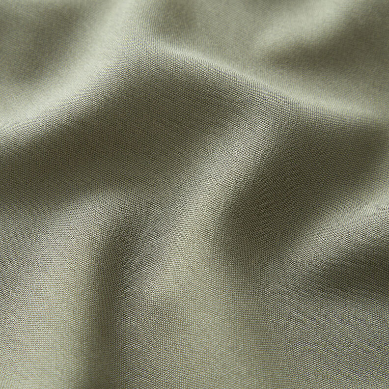 Plain viscose fabric – khaki,  image number 2