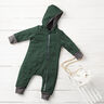Fulled woollen loden Mottled – dark green,  thumbnail number 8