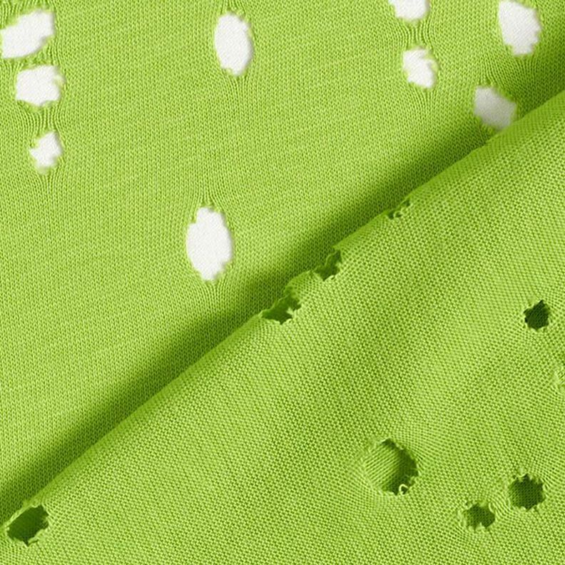 Cotton jersey, distressed – apple green,  image number 4