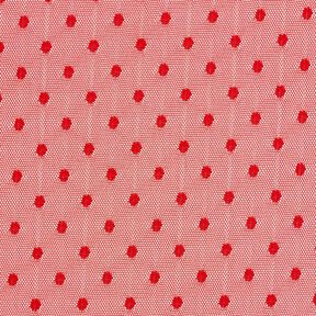 Dots soft mesh – red, 