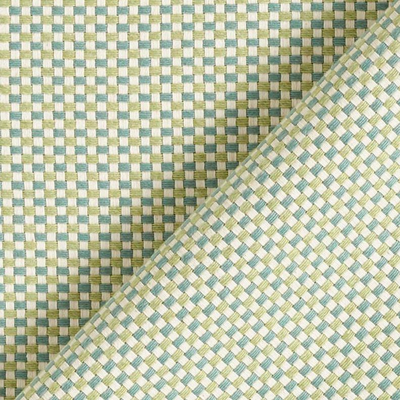 Decor Fabric Jacquard Plain Texture – green,  image number 4