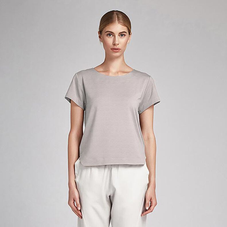 Plain Cotton Batiste – light beige,  image number 5