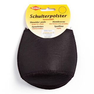 Raglan Shoulder Pad without Hook [2 pieces | 12 x 12 x 4,5 cm] - black | KLEIBER, 