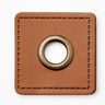 Eyelet patch [30 x 30 mm] – bronze/copper,  thumbnail number 1