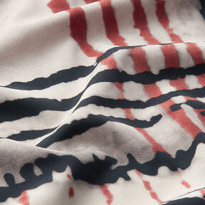 Blurred Check Blouse Fabric &ndash; pearl grey, 