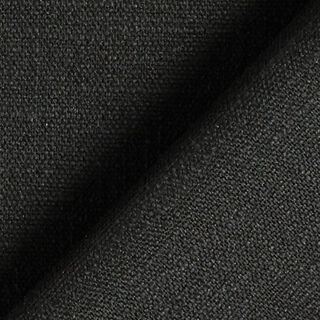 Linen fabric Stretch  – black, 