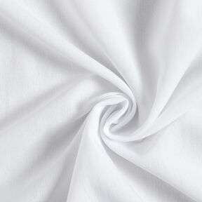 Plain-coloured plain weave viscose blend &ndash; white, 