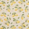 Decor Fabric Half Panama Little lemon tree – natural/yellow,  thumbnail number 1