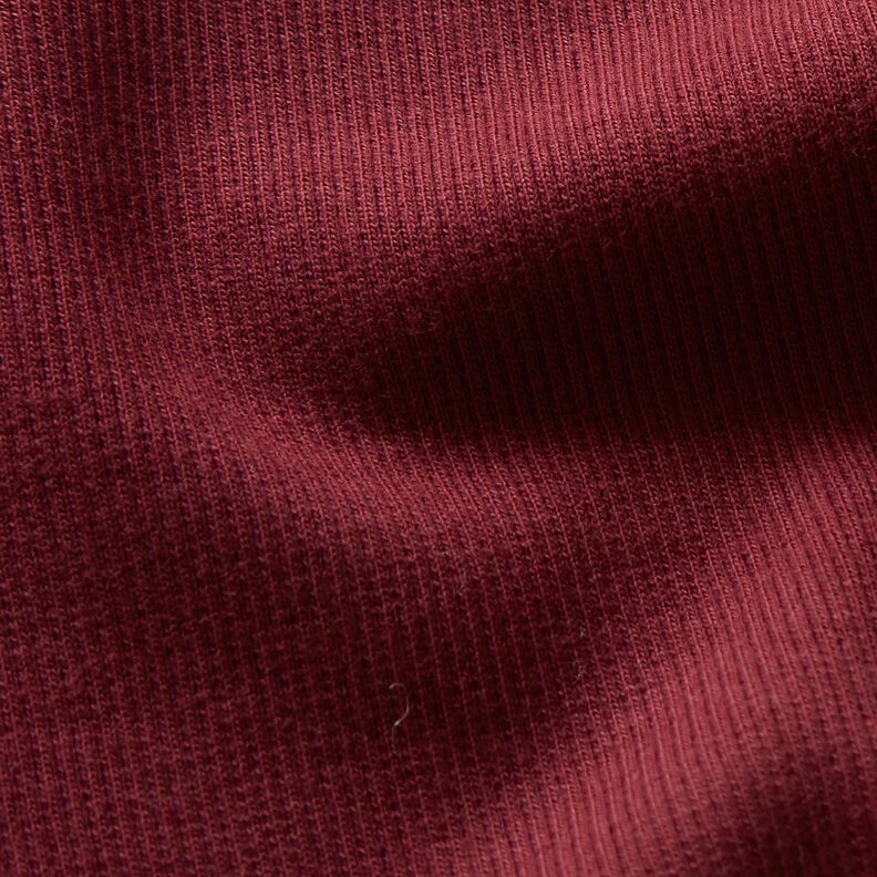 2x2 Ribbing Plain – burgundy,  image number 2