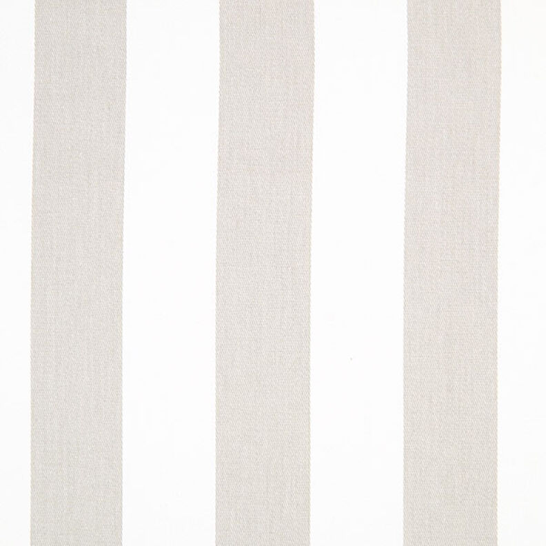 Stripes Cotton Twill 1 – light grey/white,  image number 1