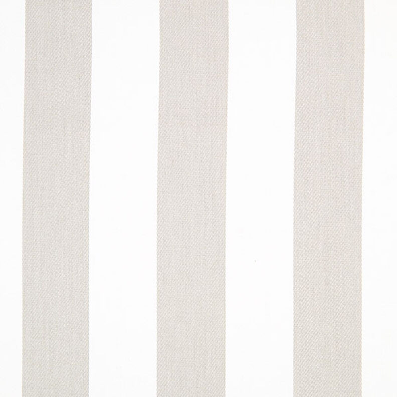 Stripes Cotton Twill 1 – light grey/white,  image number 1