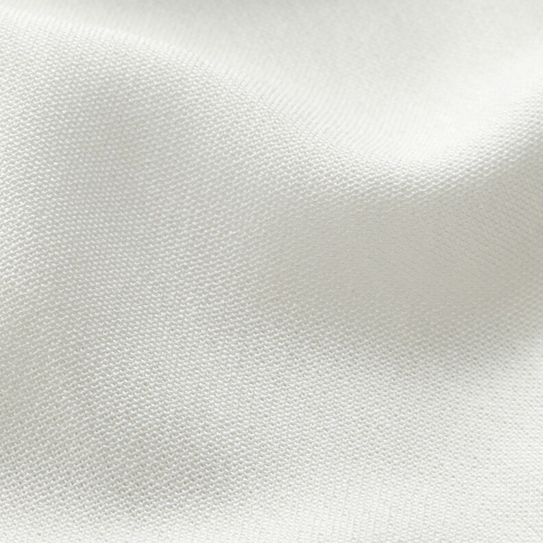 Plain-coloured plain weave viscose blend – offwhite,  image number 3