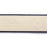Belt Webbing [ 3,5 cm ] – navy blue/beige,  thumbnail number 1