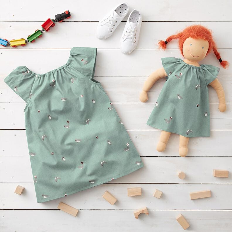 Cotton Jersey Seal Acrobatics &ndash; light blue,  image number 6