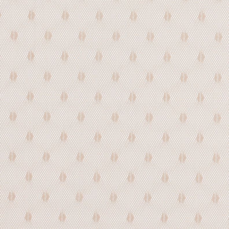 Dots soft mesh – taupe,  image number 1
